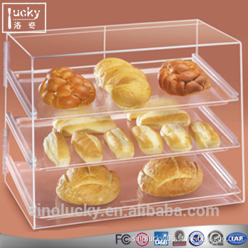 Clear Acrylic Display Case for Food Clear Acrylic Food Display Box